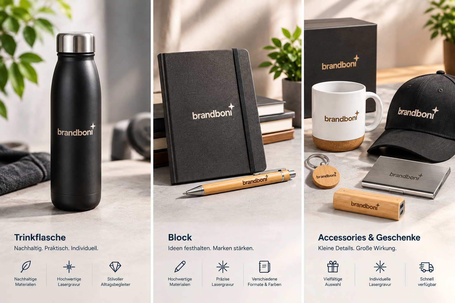 Hochwertige Schreibwaren und Büroaccessoires